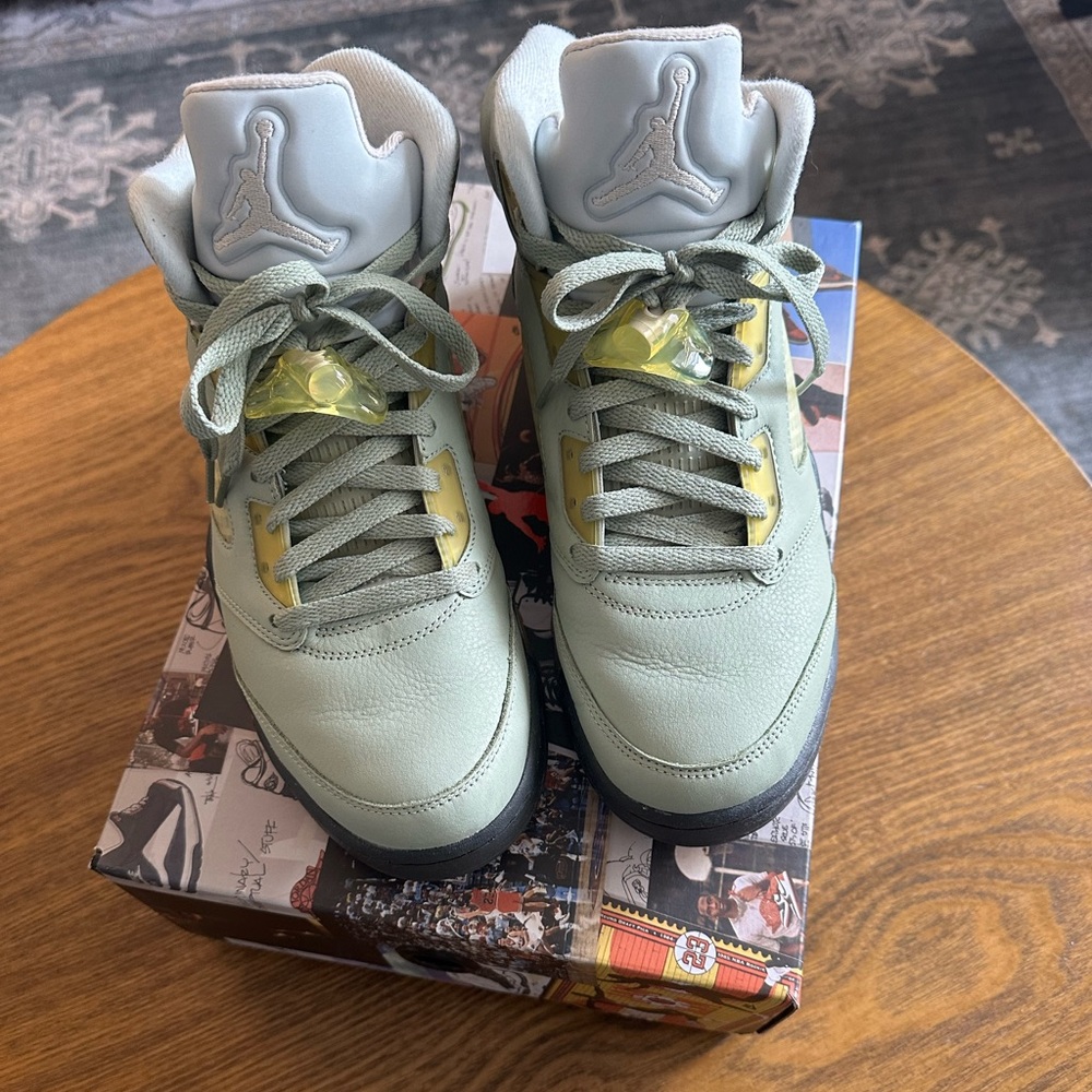 Air Jordan 5 Retro Jade- Size 10